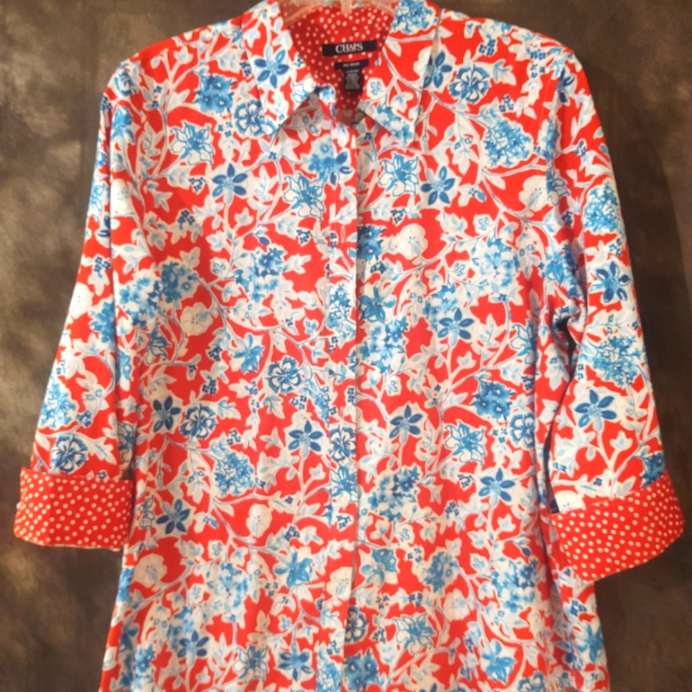Chaps Blouse XL